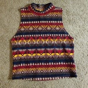 Multicolored tank